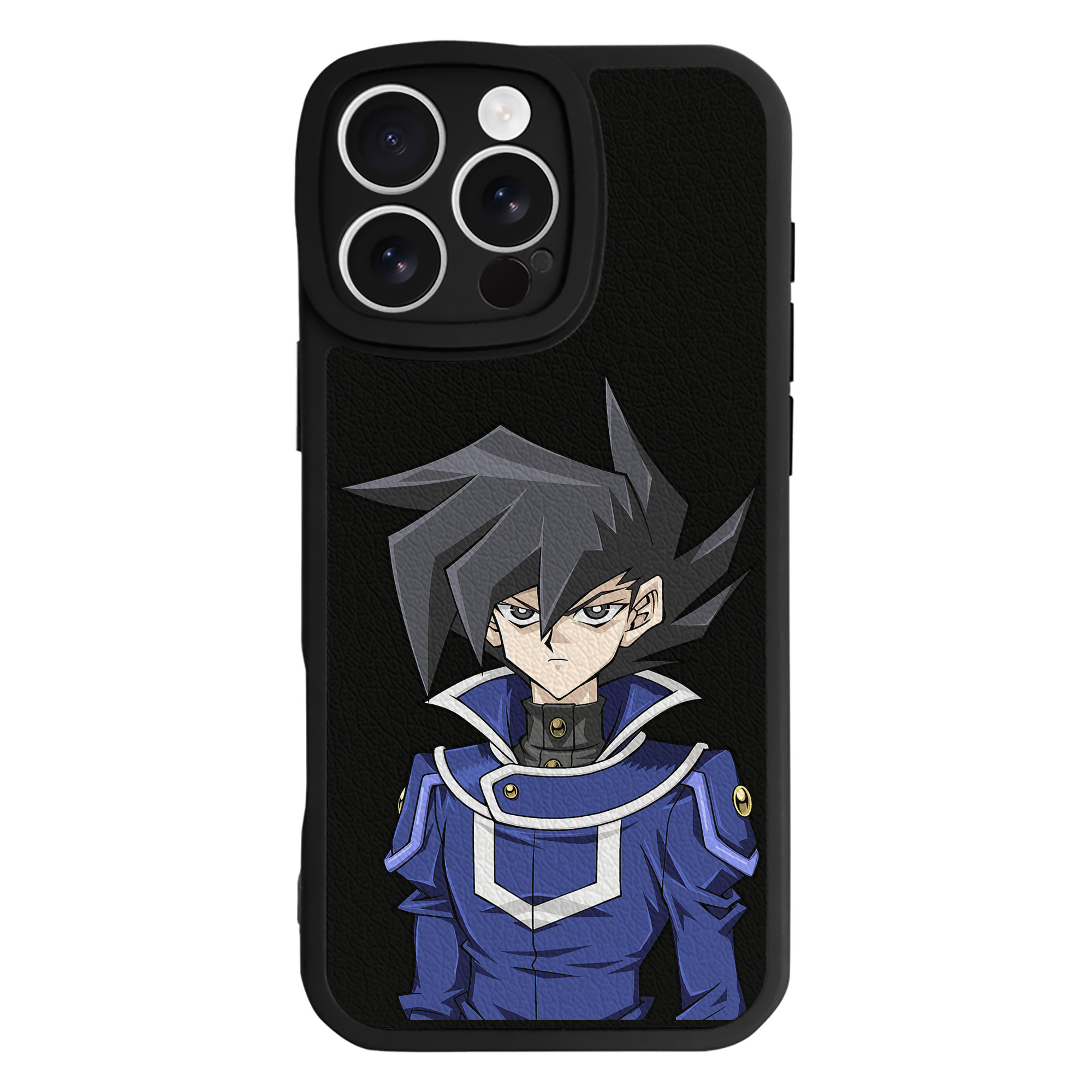 （画像用） 遊☆戯☆王 Yu-Gi-Oh! 【iPhone 16シリーズ対応】シリコンスマホケース（レザー調） 材質：シリコン